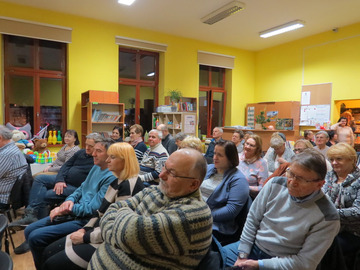 Uczestnicy spotkania Klubu Zdrowia w Ustroniu